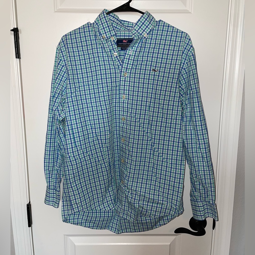 Vineyard Vines Button-Up Whale Shirt